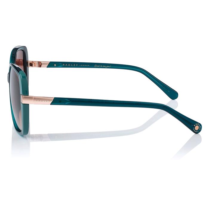  London Morwenna, Over Sized Metal Trim Sunglasses