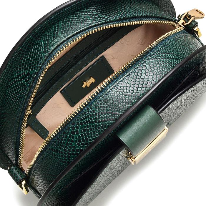  London Newport Street - Faux Snake, Small Zip-Top Cross Body