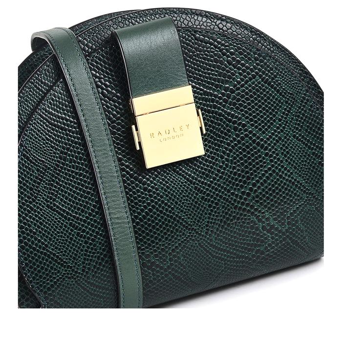  London Newport Street - Faux Snake, Small Zip-Top Cross Body