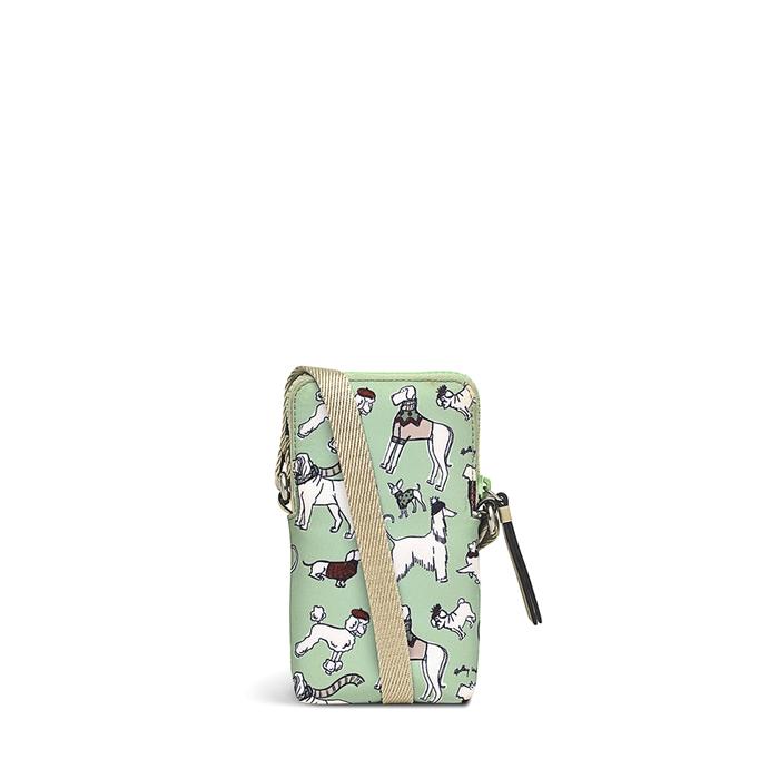  London Off On An Adventure, Medium Zip Around Phone Crossbody