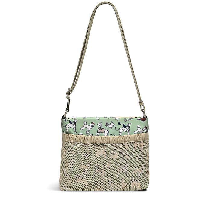  London Off On An Adventure, Small Ziptop Crossbody