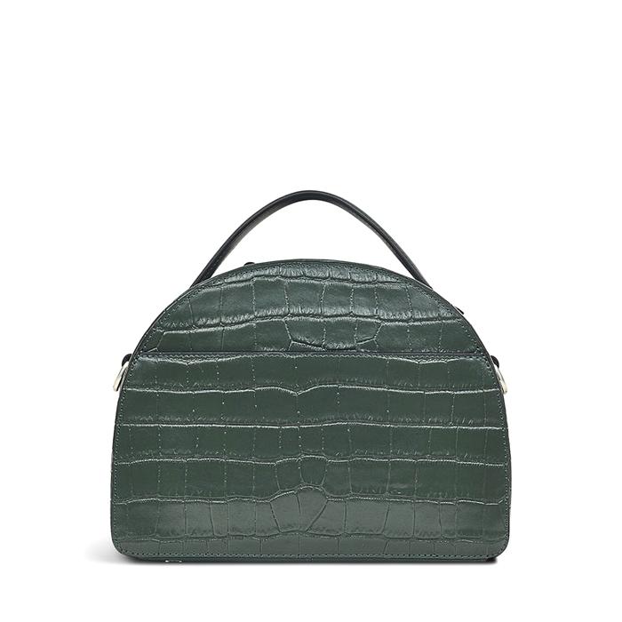  London Orchard Road - Faux Croc, Small Zip Around Crossbody