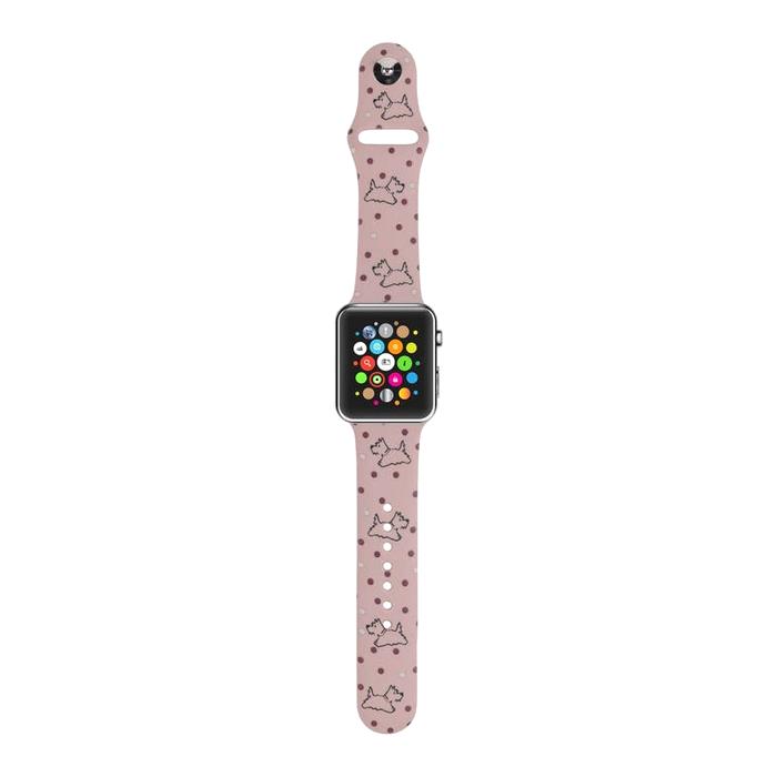  London Orchard Way, Printed Silicone Strap Compatible With 38/40/41Mm Apple Watch