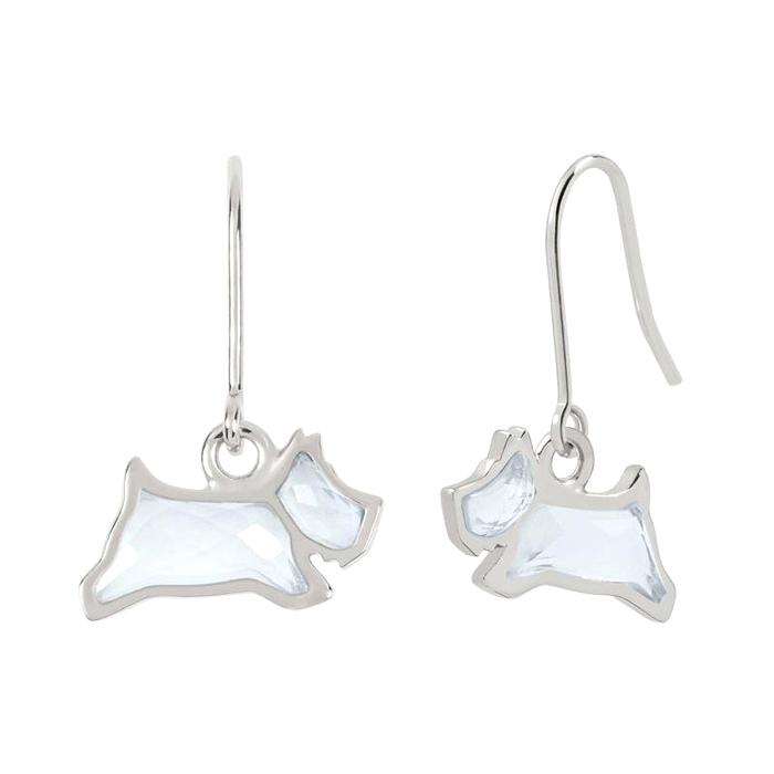  London Park Place, Faceted Dog Earrings