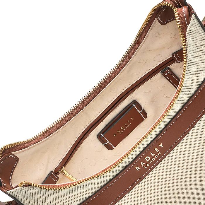  London Peregrine Road Canvas, Medium ZipTop Cross Body Bag