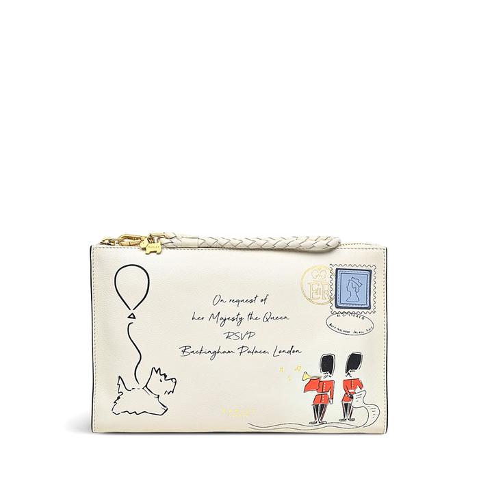  London Platinum Jubilee, Medium Ziptop Wristlet