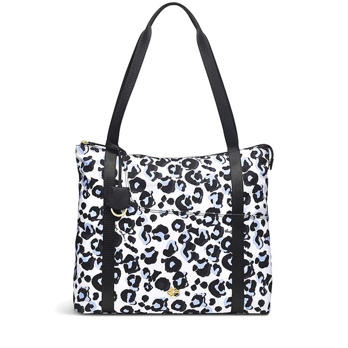  London London 24/7 Leopard, Medium Zip-Top Shoulder