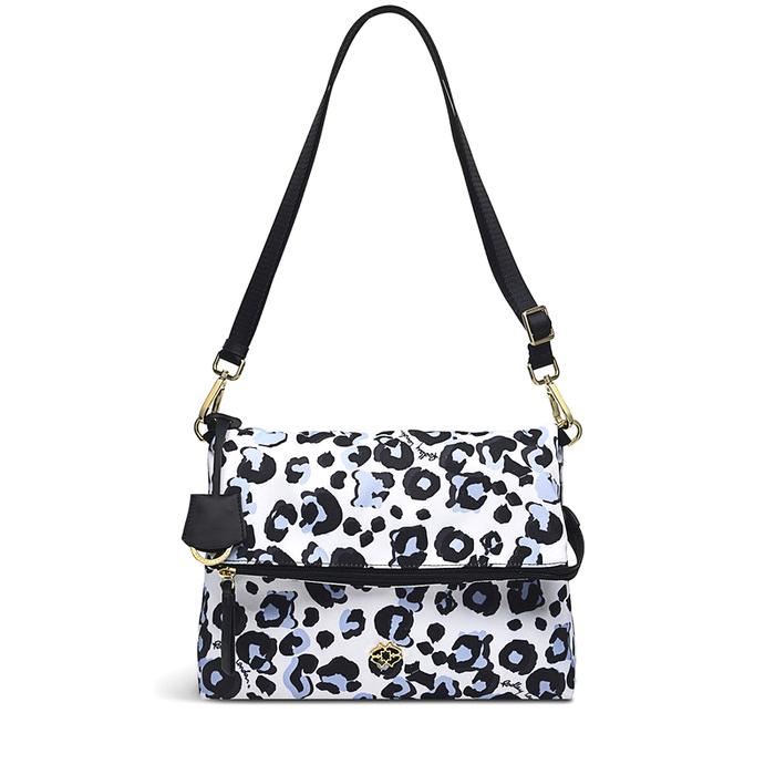  London London 24/7 Leopard, Small Flapover Cross Body