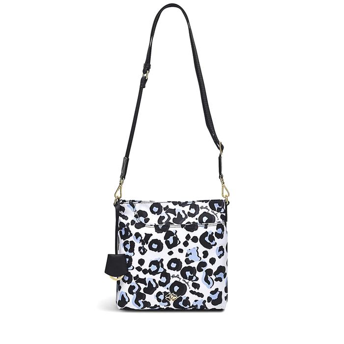  London London 24/7 Leopard, Small Zip-Top Cross Body