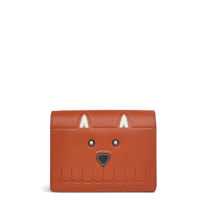  London London Face, Medium Flapover Purse