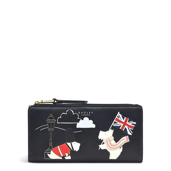  London London On Parade, Large Bifold Matinee Purse