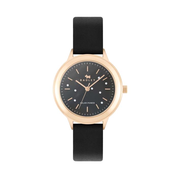  London London Respects, Solar Powered Leather Strap Watch