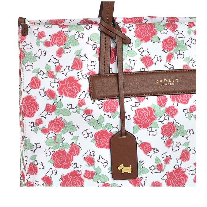  London London Roses Responsible, Large Zip-Top Tote