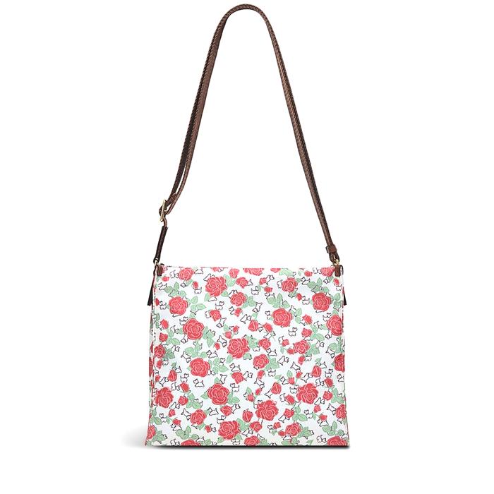  London London Roses Responsible, Medium Zip-Top Cross Body