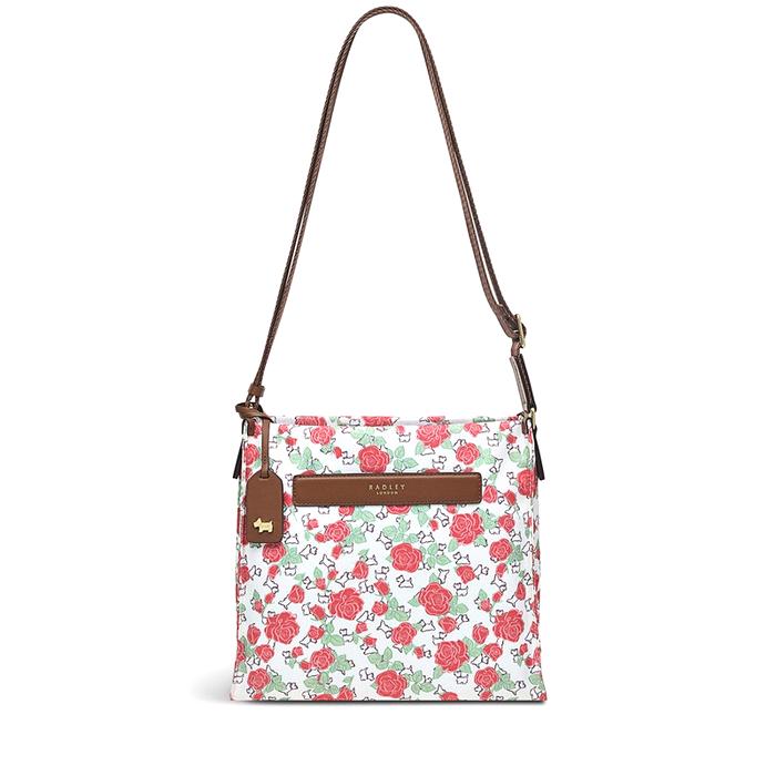  London London Roses Responsible, Medium Zip-Top Cross Body