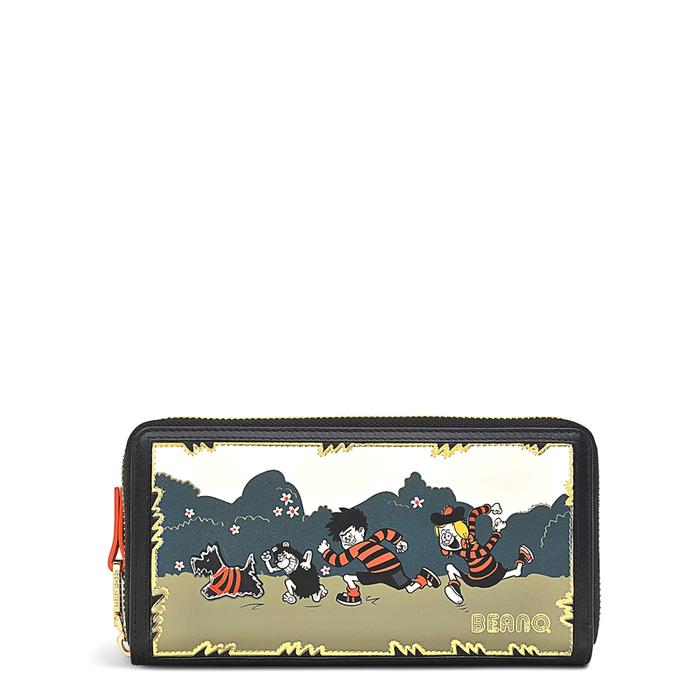  London London X Beano, Large Zip Around Matinee Purse