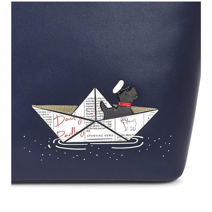  London Sail Away, Large Zip-Top Tote