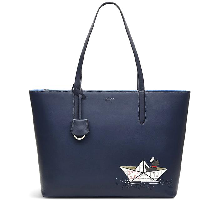  London Sail Away, Large Zip-Top Tote