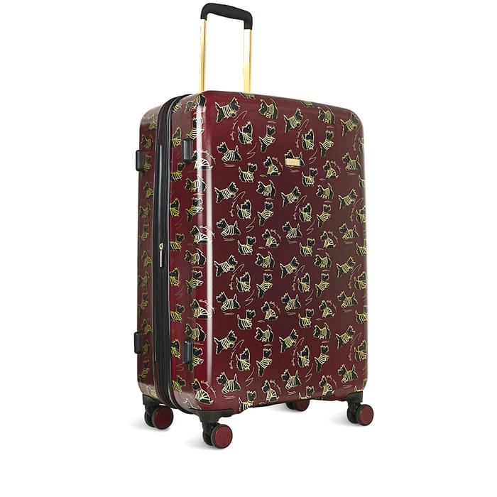  London Signature Dog, 4 Wheel Large Suitcase