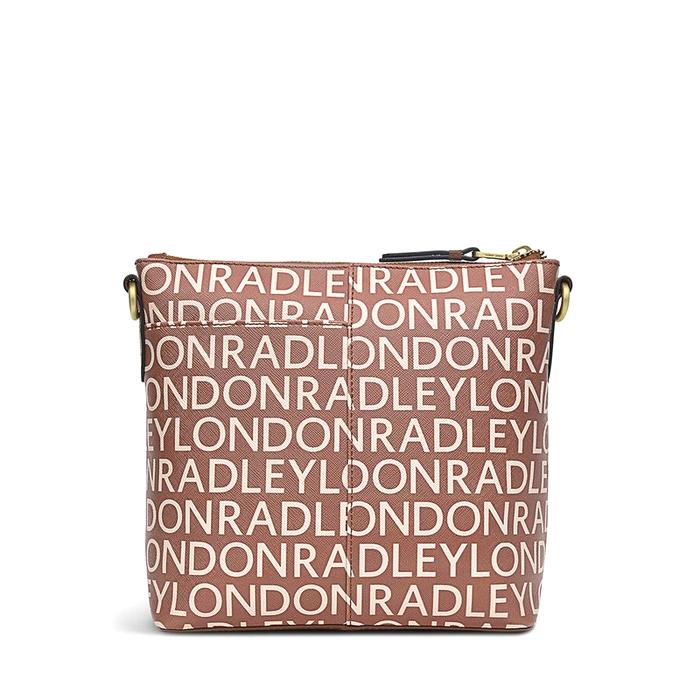  London Signature Logo, Medium Zip-Top Cross Body Bag