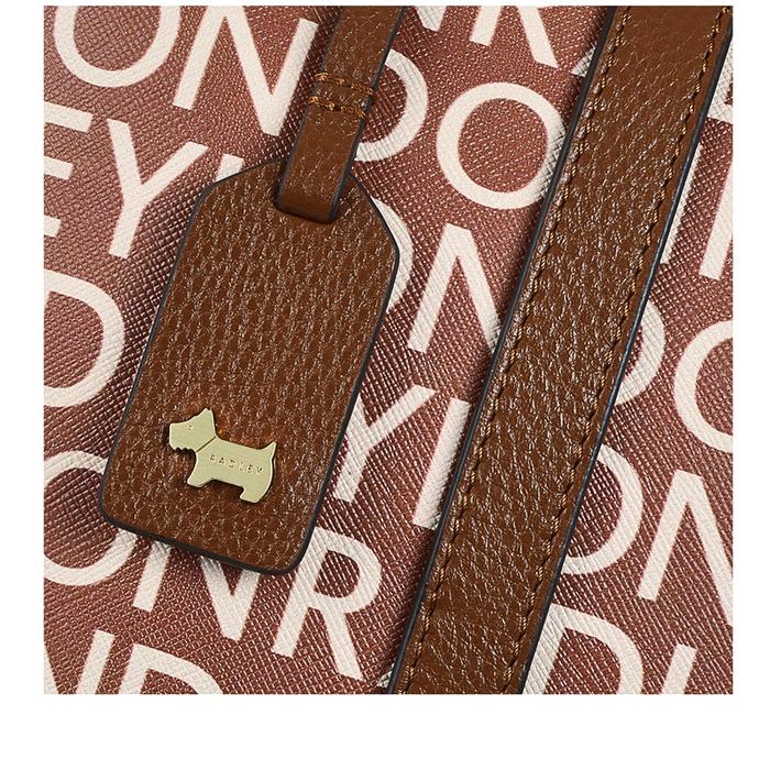  London Signature Logo, Medium Zip-Top Cross Body Bag