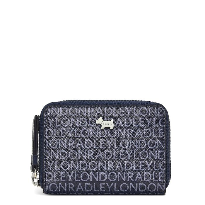  London Signature Logo, Small Zip Around Purse