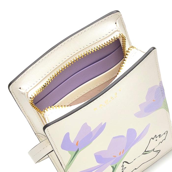  London Spring Bulbs, Medium Zip-Around Phone Cross Body