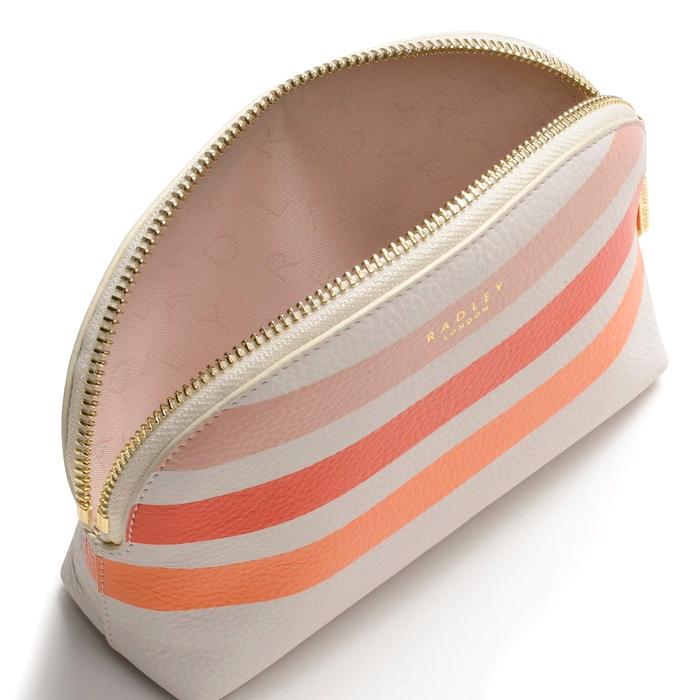  London Summer Stripes, Medium Cosmetic Pouch