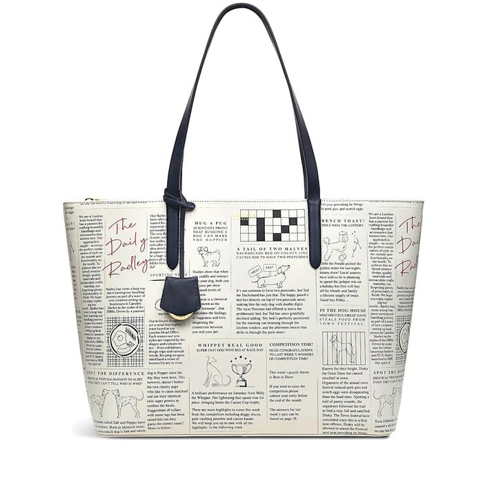  London The Daily Radley, Large Ziptop Tote