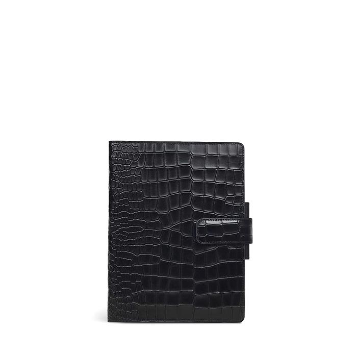  London Thomas Road - Faux Croc, A5 Refillable Notebook