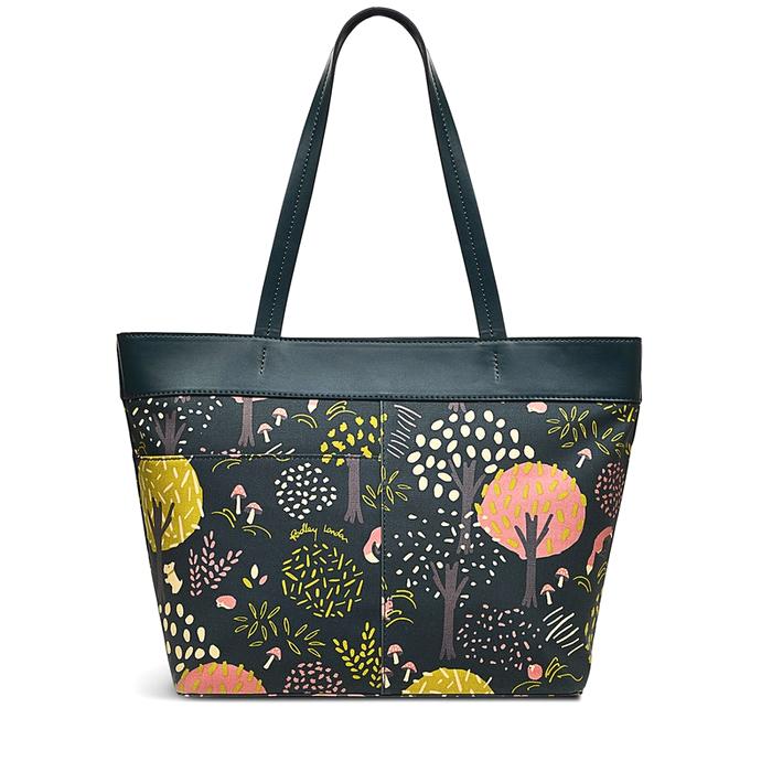  London Treemendous, Large Ziptop Tote