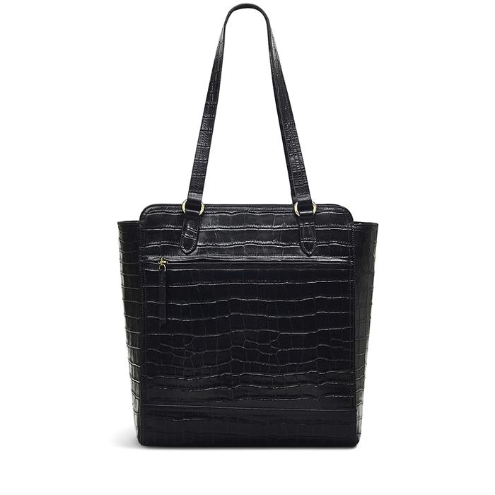  London Upper Grove - Faux Croc, Medium Ziptop Tote