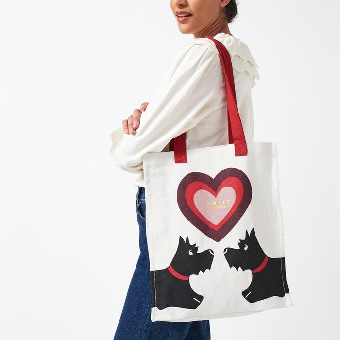  London Valentine's Day Collection, Medium Open-Top Tote