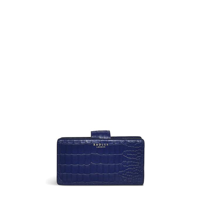  London West Mews - Faux Croc, Small Phone Crossbody