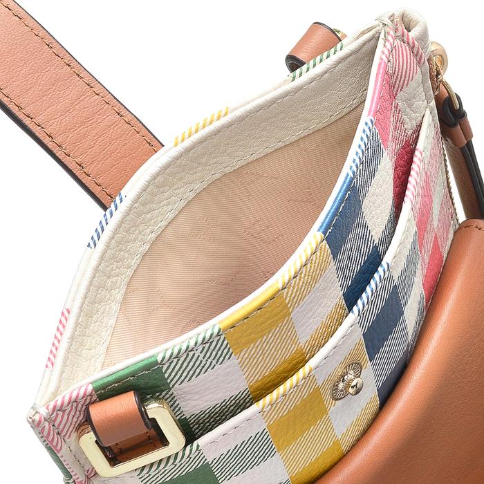  London Wilton Way - Gingham, Medium Phone Crossbody