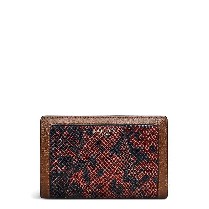  London Wood Street 2.0 Faux Snake, Medium ZipTop Purse