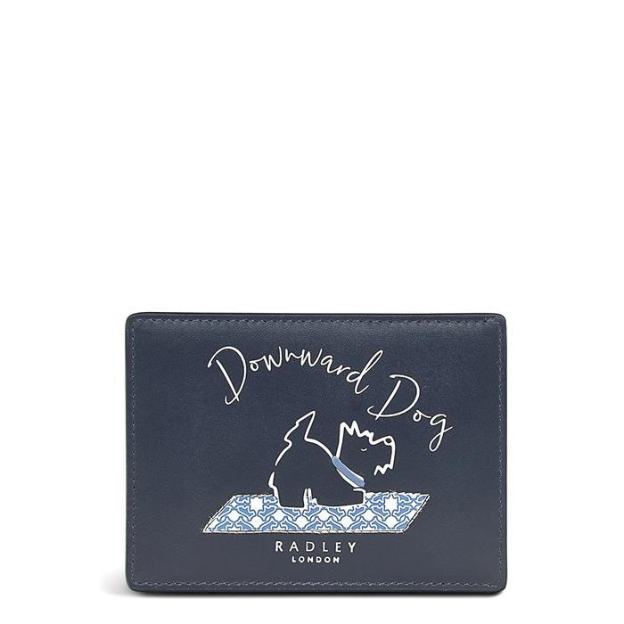  London Yoga Dog, Small Cardholder